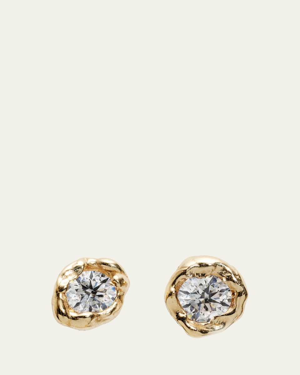 Alfa Diamond Stud Earrings